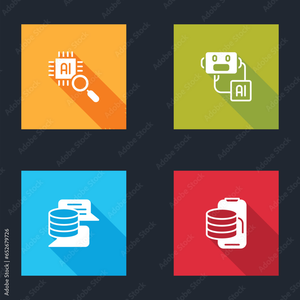 Poster set processor cpu, artificial intelligence robot, server, data and cloud technology data transfer ic