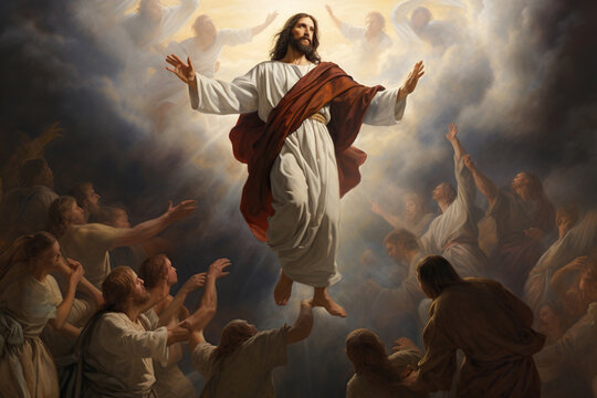 The Glorious Ascension of Jesus Christ: Rising with Faith to Join the Heavenly Realm