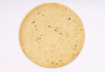 Potato Biscuit on white background, new angles