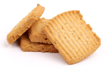 atta cookies on white background, new angles