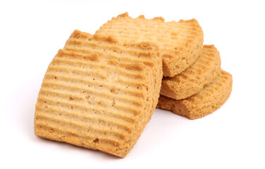 atta cookies on white background, new angles