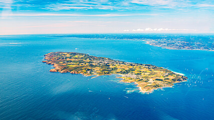 South brittany french coastline brest groix les glénans and morbihan gulf