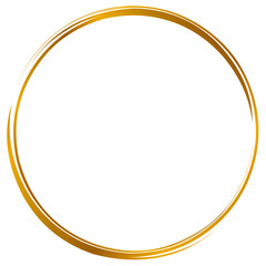 Aesthetic simple circle frame 