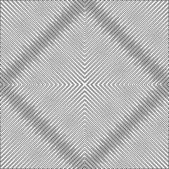 Black lines on white background.
Wallpaper with figures from lines. Abstract geometric black and white pattern for web page, textures, card, poster, fabric, textile. Monochrome repeating design. 