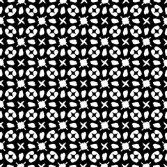 White background with black pattern. Seamless texture for fashion, textile design,  on wall paper, wrapping paper, fabrics and home decor. Simple repeat pattern.