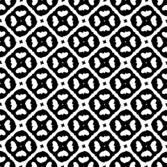 White background with black pattern. Seamless texture for fashion, textile design,  on wall paper, wrapping paper, fabrics and home decor. Simple repeat pattern.
