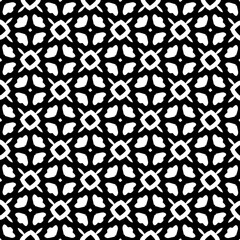 White background with black pattern. Seamless texture for fashion, textile design,  on wall paper, wrapping paper, fabrics and home decor. Simple repeat pattern.