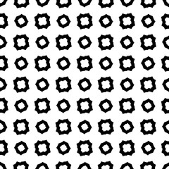White background with black pattern. Seamless texture for fashion, textile design,  on wall paper, wrapping paper, fabrics and home decor. Simple repeat pattern.