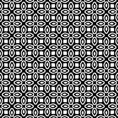 White background with black pattern. Seamless texture for fashion, textile design,  on wall paper, wrapping paper, fabrics and home decor. Simple repeat pattern.