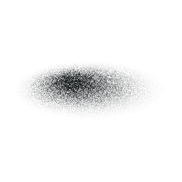 Shadow effects with grain, noise, and dot patterns. shade in black gradient with stipple, sand texture. Flat vector illustrations isolated in background.