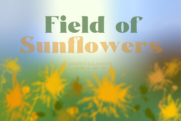 Field od Sunflowers © Ewa