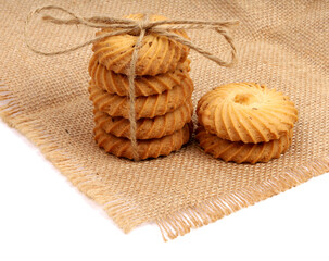 ajwain cookies on white background, new angles