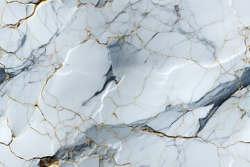 Smooth and glowing marble texture top view