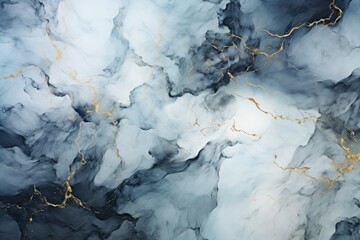 Smooth and glowing marble texture top view