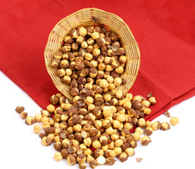 Roasted chane, healthy snacks