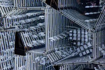 View of the crystals - detail