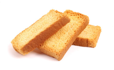 Rusk on white background, new angles, cardamom 