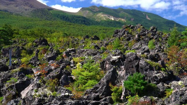 初秋の鬼押し出し園【群馬県嬬恋村】