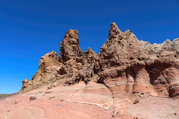Foto op Canvas The Roques de Garcia rock formations on the Canary Island of Tenerife. © Michael