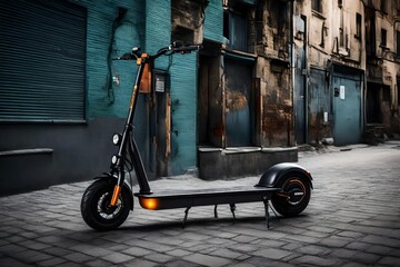 an electrical scooter