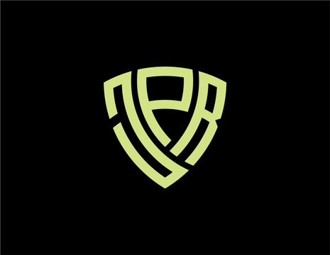 JPR creative letter logo design vector icon illustration