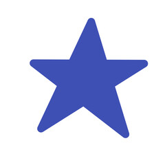 star icon vector on white background