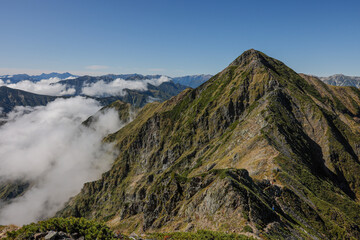 鹿島槍登山