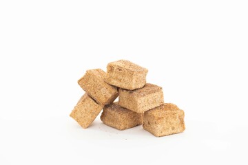 Appetizing tasty sweet isolated on a plain background
