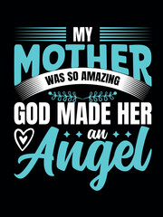 Mother's Day  t-shirt design concept