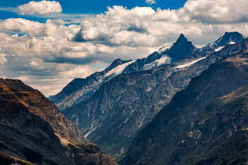 Fototapeta premium Vue sur la Meije.