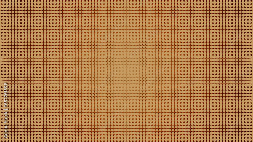 Fototapete orange squares. design. scattered square made in computer graphics that are scattered all over the f