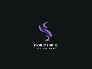 brand company logo design. modern letter logo design