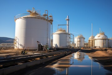 Obraz premium storage tanks