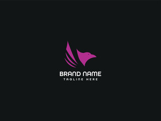 brand company logo design. modern letter logo design