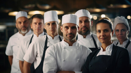 International team of chefs - Powered by Adobe