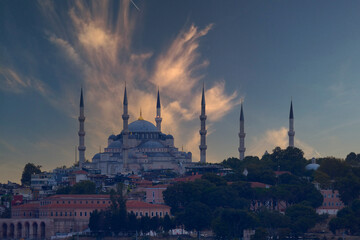 The Sultanahmet Mosque (Blue Mosque) - Istanbul, Turkey