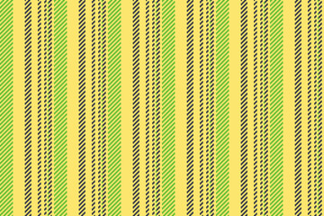 Seamless textile texture of stripe lines pattern with a vertical background fabric vector.