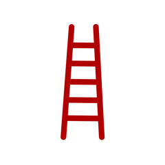 ladder icon vector with simple design