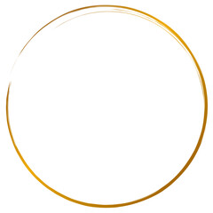 Aesthetic simple circle frame 