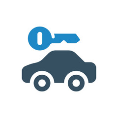 car rent icon vector illustration