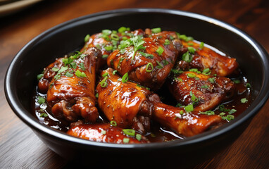 Fototapeta premium Iconic International Cuisine: Exploring World-Famous Dishes, AI