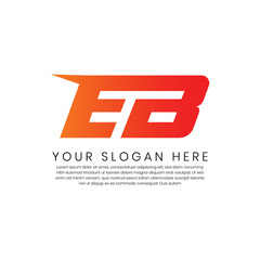 EB logo design vector artwork