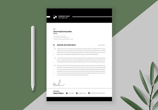 Letterhead Template
