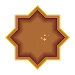 islamic star texture icon