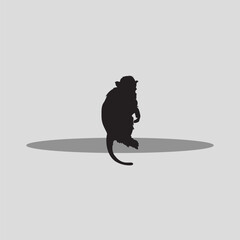 Monkey vector image