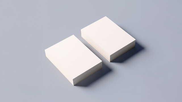 Visitenkarte, Businesscard, Vorderseite, R&uuml;ckseite, Vorlage, Mockup, Mock-up, Beton, einfarbig, Hintergrund, Pr&auml;sentation, generative AI