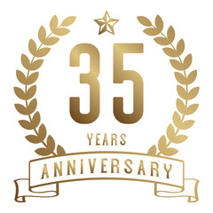 35 years anniversary celebration