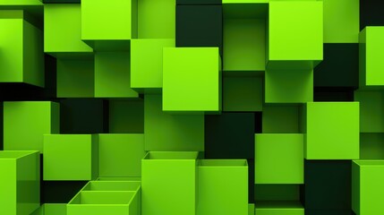Black Friday sale background in lime green and black colors. Cyber Monday promotion neon banner template concept for promotions and discounts. .