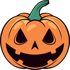 halloween pumpkin cartoon