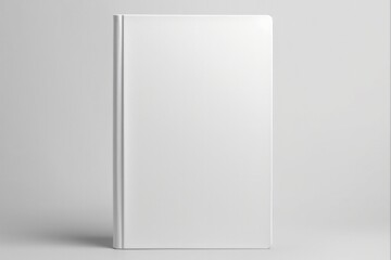 Hardcover Book Mockup for Your Design. Blank, Isolated with White background. Perfect for Catalog, Magazine and Booklet design
